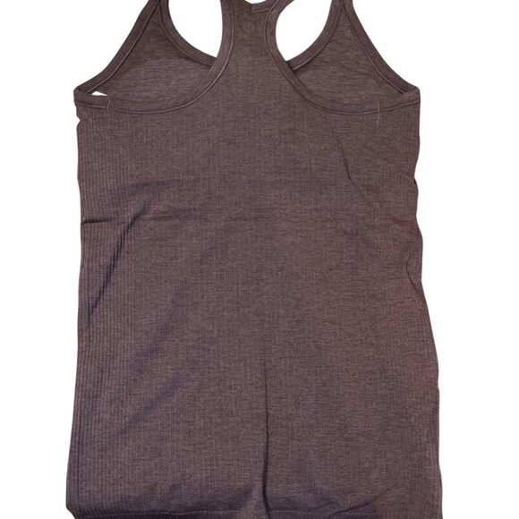 Lululemon Ebb To Street Tank Light Support B/C Cup Racerback Sequoia Ribbed - Picture 3 of 3